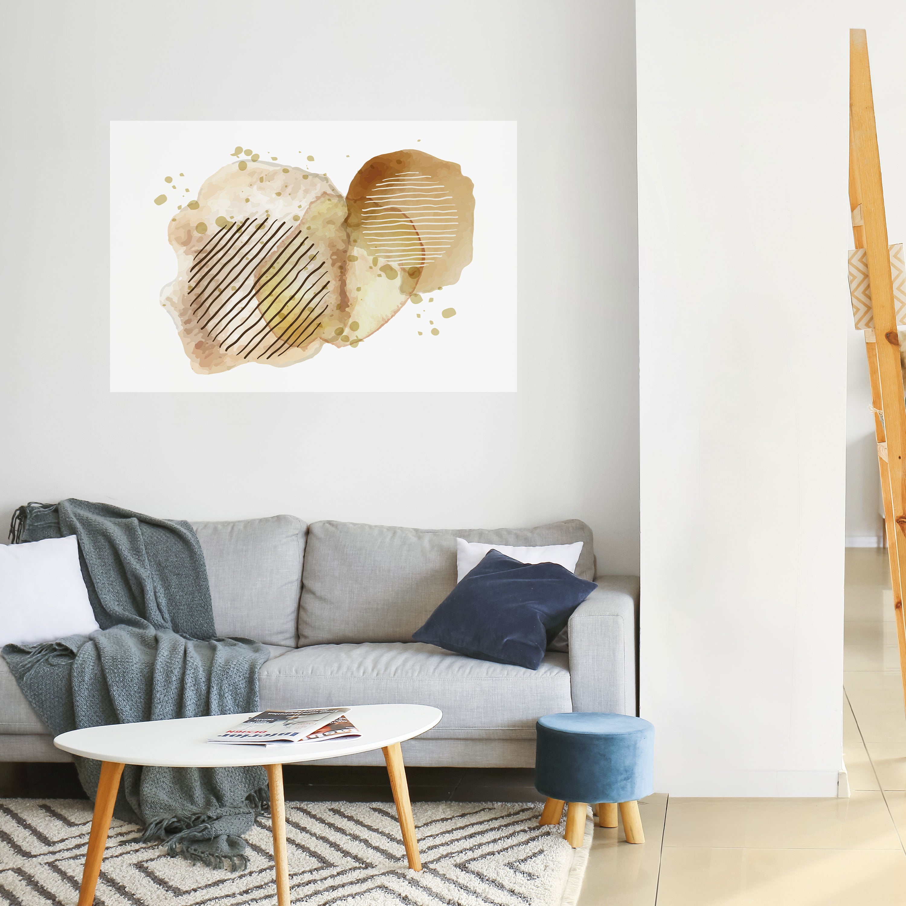 Póster horizontal autoadhesivo de ARMONÍA TRASCENDENTAL