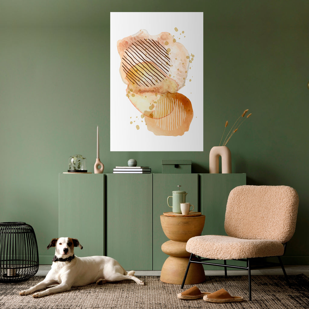 TRANSCENDENTAL HARMONY Peel and Stick Vertical Poster