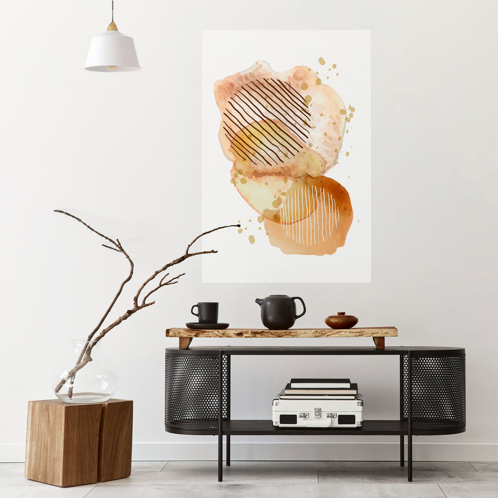 TRANSCENDENTAL HARMONY Peel and Stick Vertical Poster