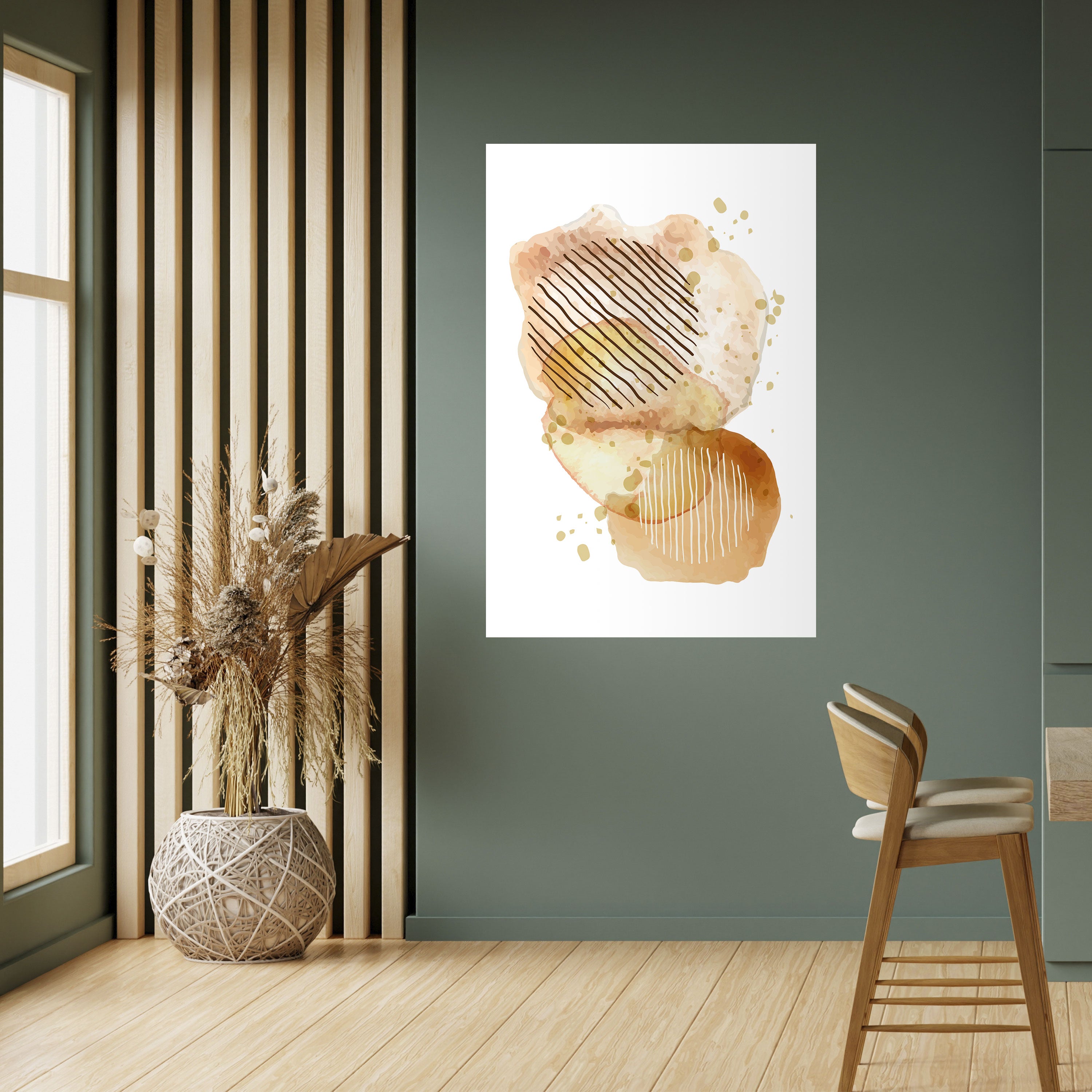 TRANSCENDENTAL HARMONY Peel and Stick Vertical Poster