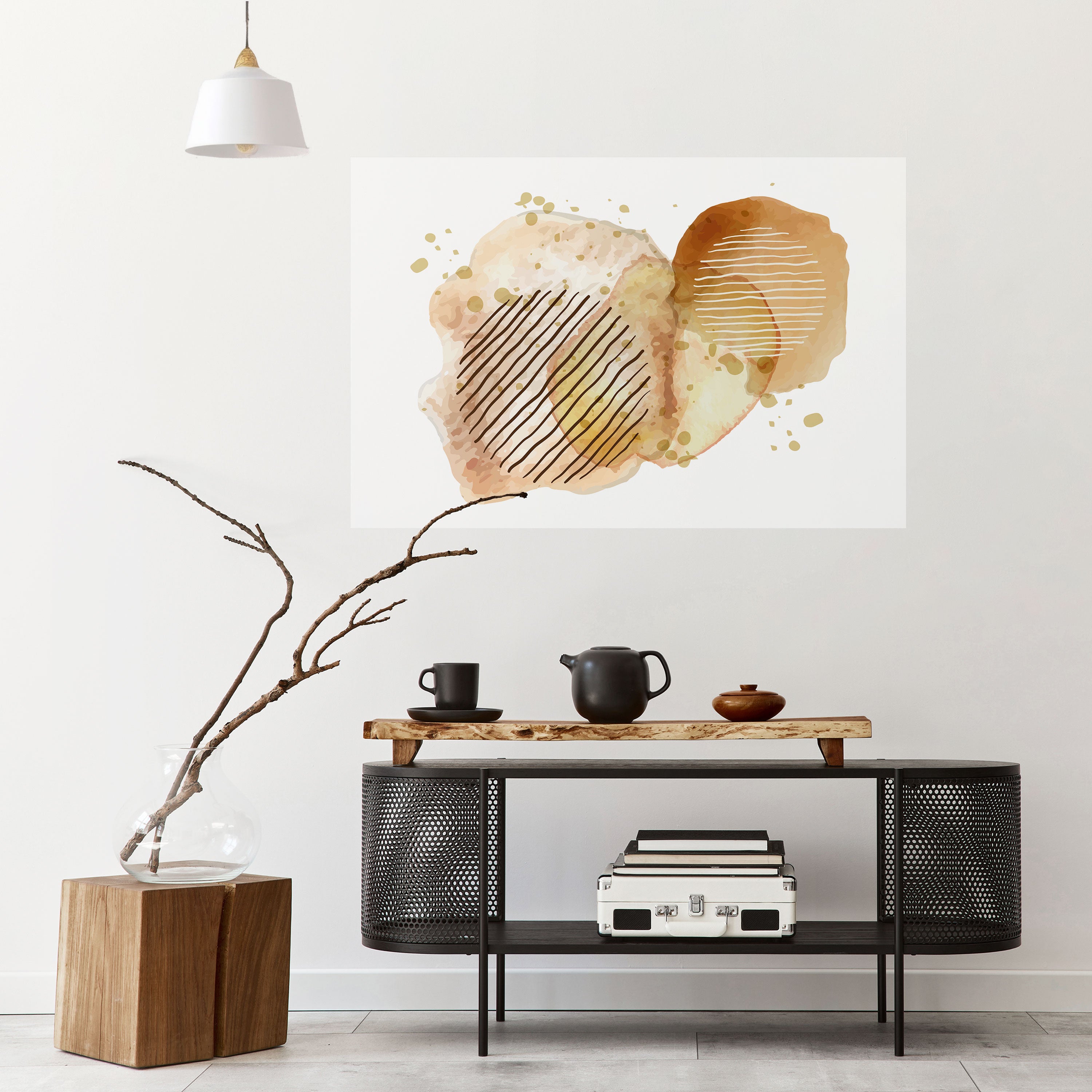 Póster horizontal autoadhesivo de ARMONÍA TRASCENDENTAL