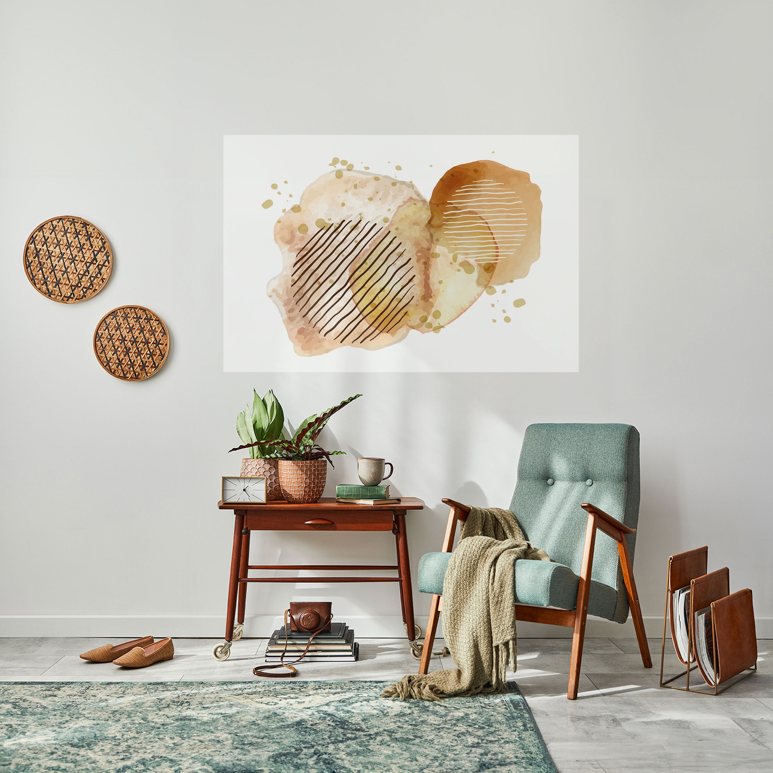 Póster horizontal autoadhesivo de ARMONÍA TRASCENDENTAL