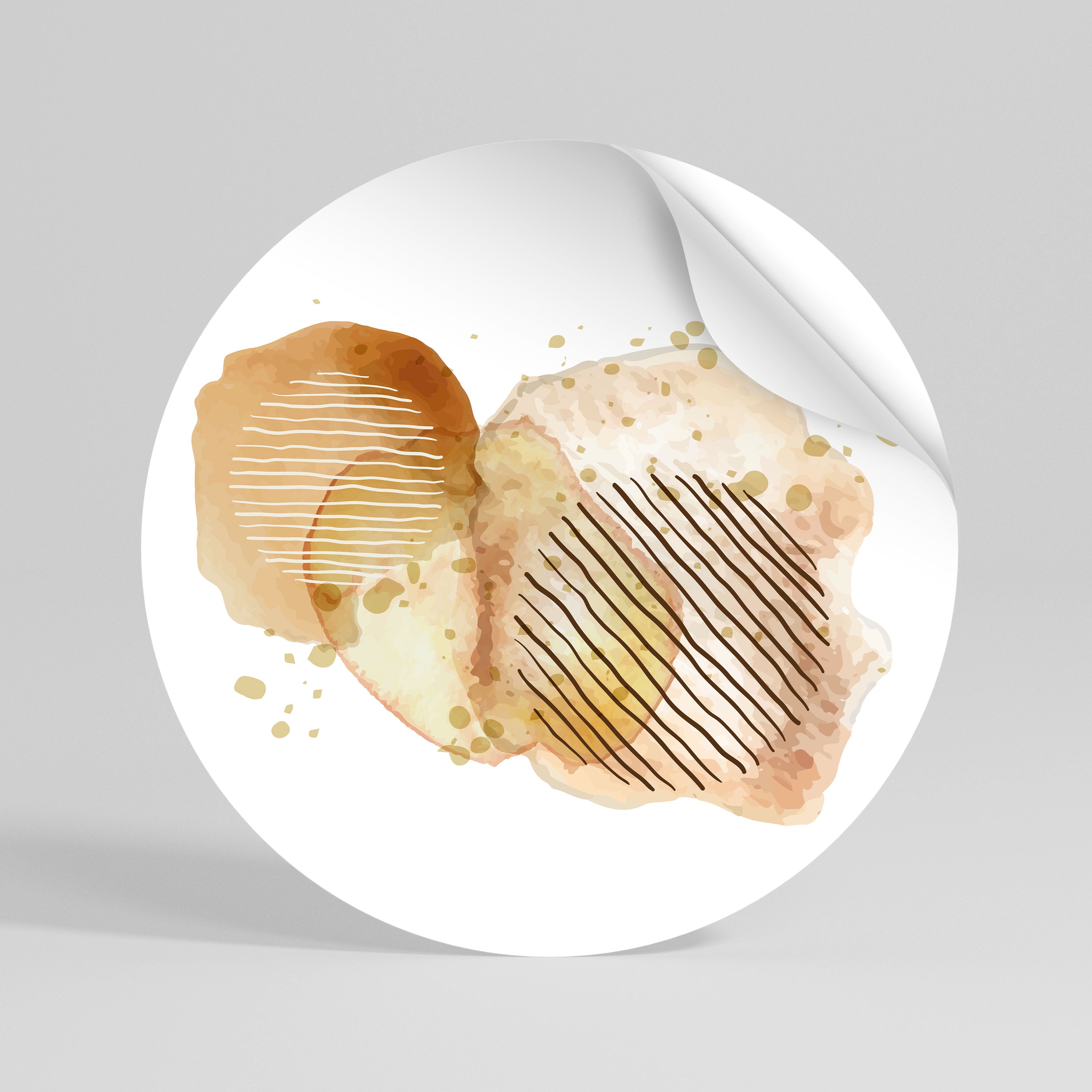 TRANSCENDENTAL HARMONY Vinilo adhesivo redondo