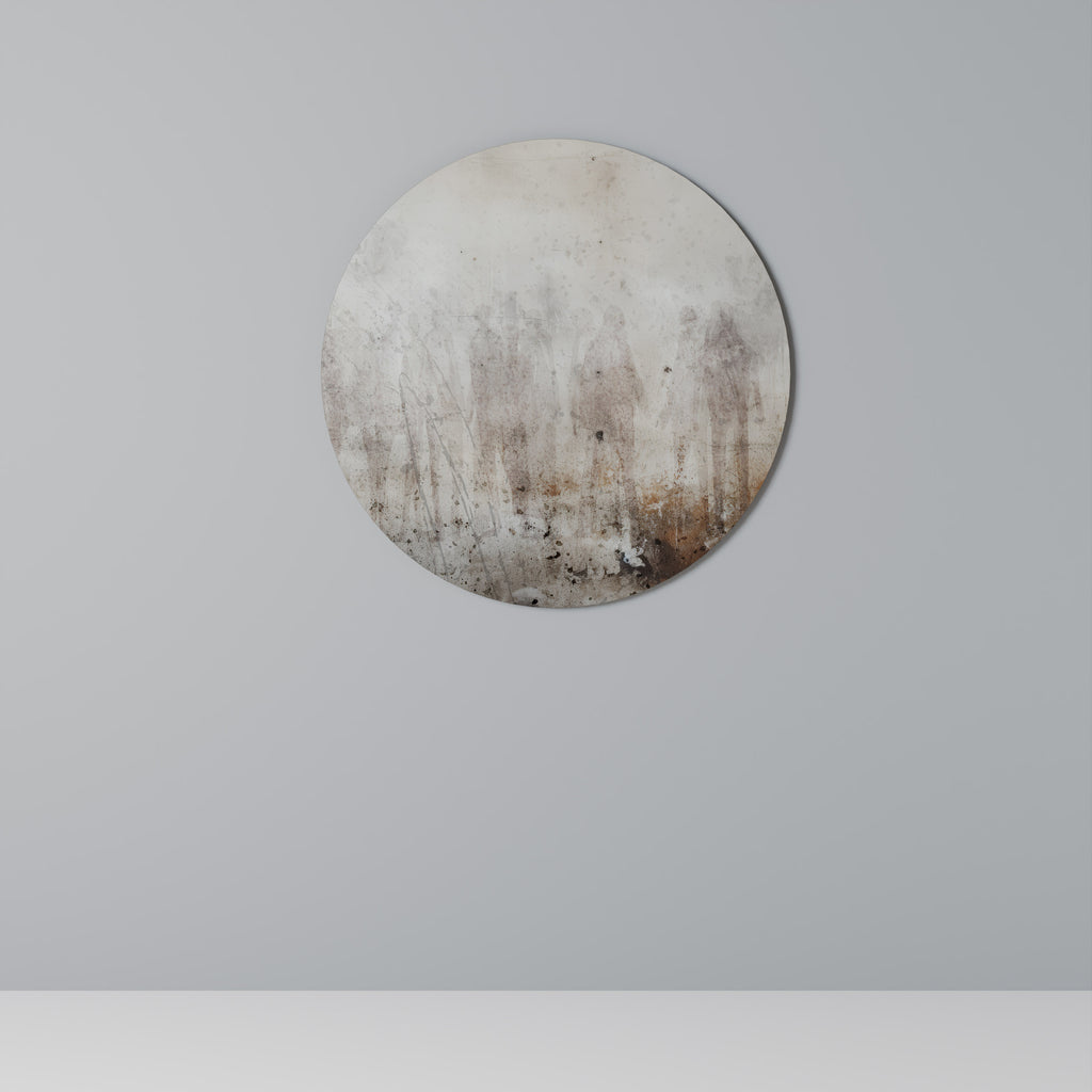 Arte de pared redondo SERENE SPECTRUM