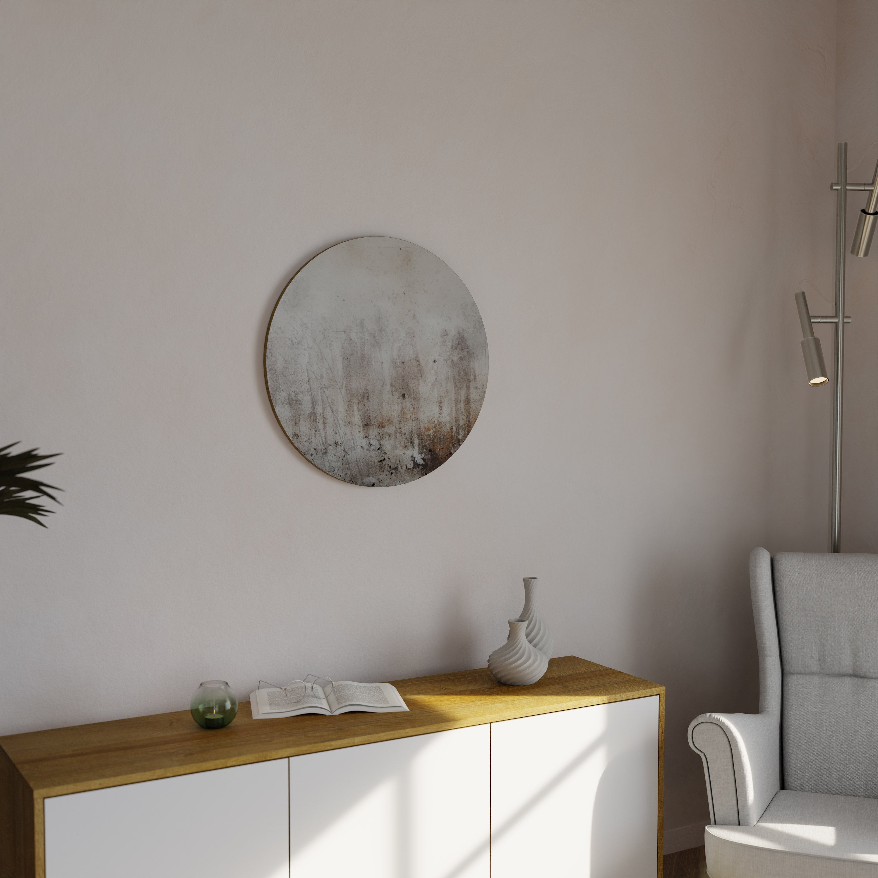 SERENE SPECTRUM Round Wall Art