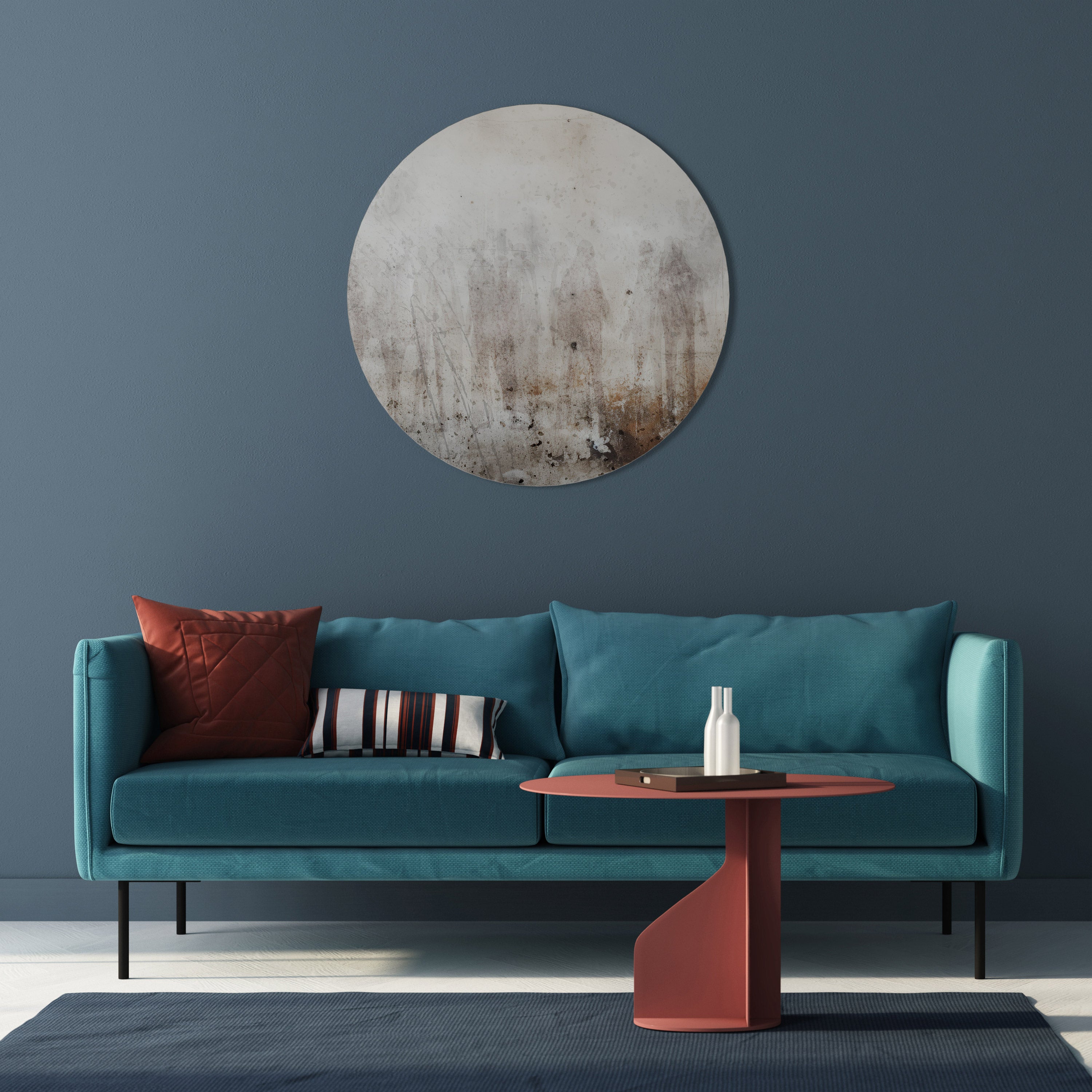 SERENE SPECTRUM Round Wall Art