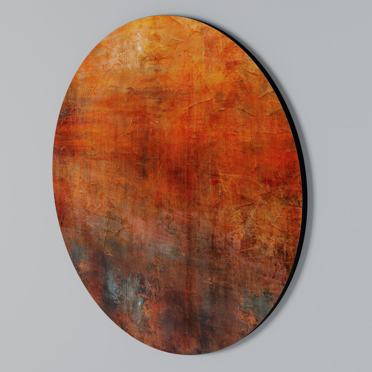 ECHOES OF EUPHORIA Arte de pared redondo
