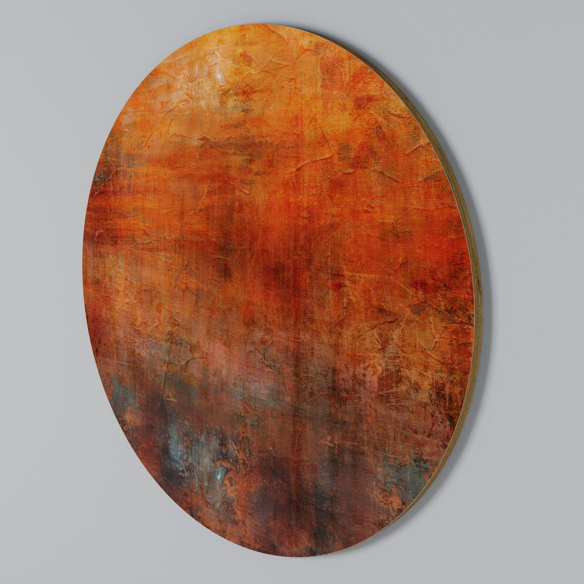 ECHOES OF EUPHORIA Arte de pared redondo