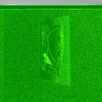VERDANT HEAVEN Cuadro en lienzo vertical