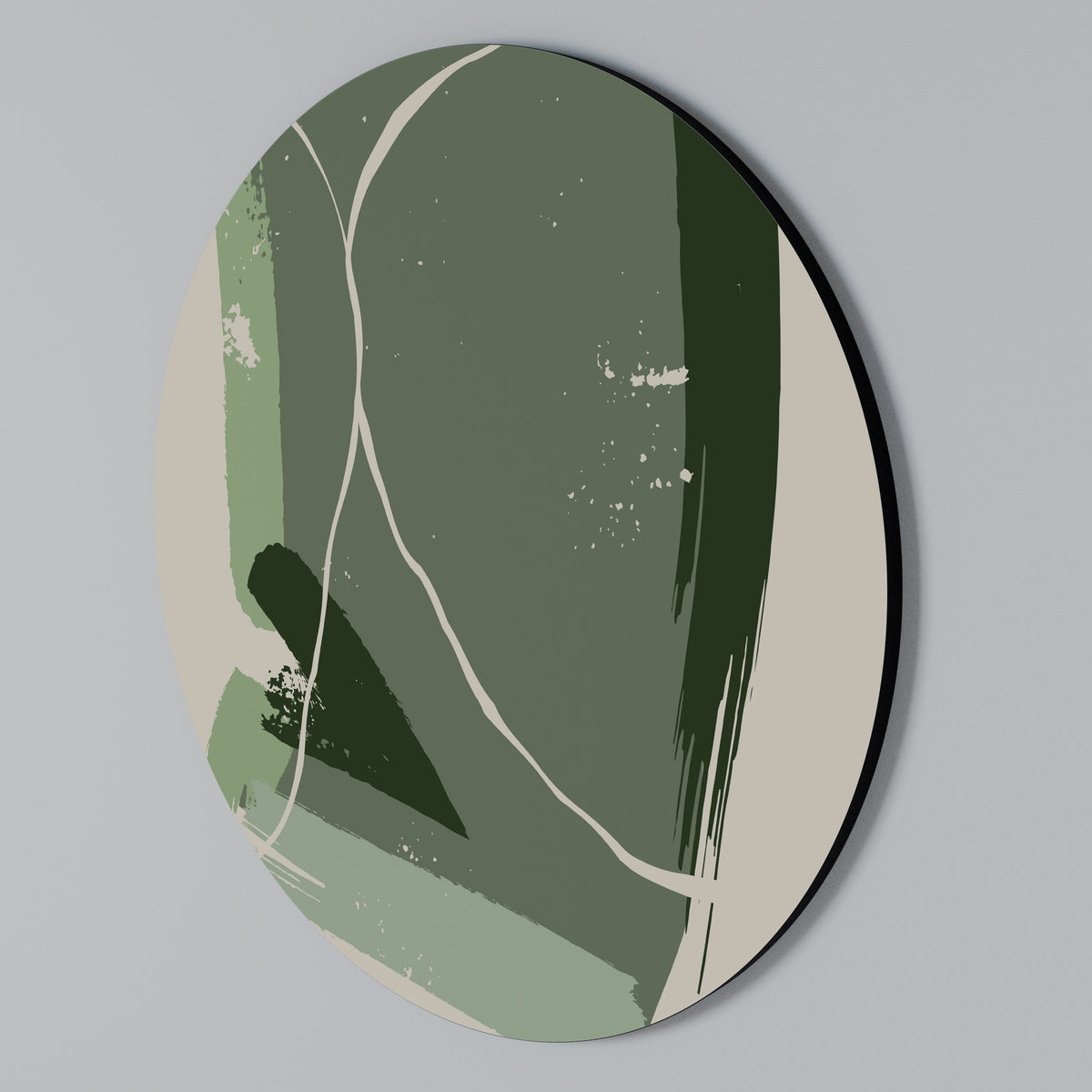 VERDANT HEAVEN Arte de pared redondo