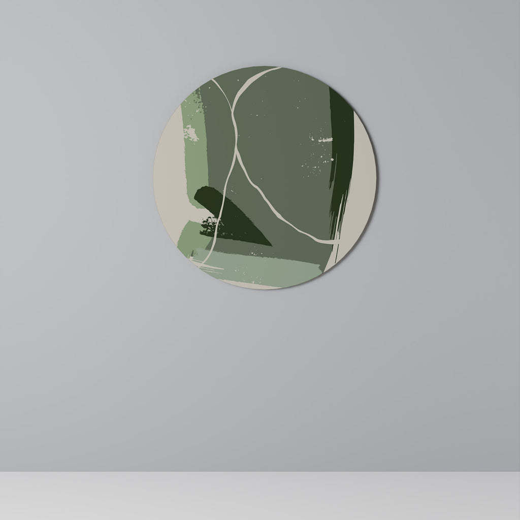 VERDANT HEAVEN Round Wall Art