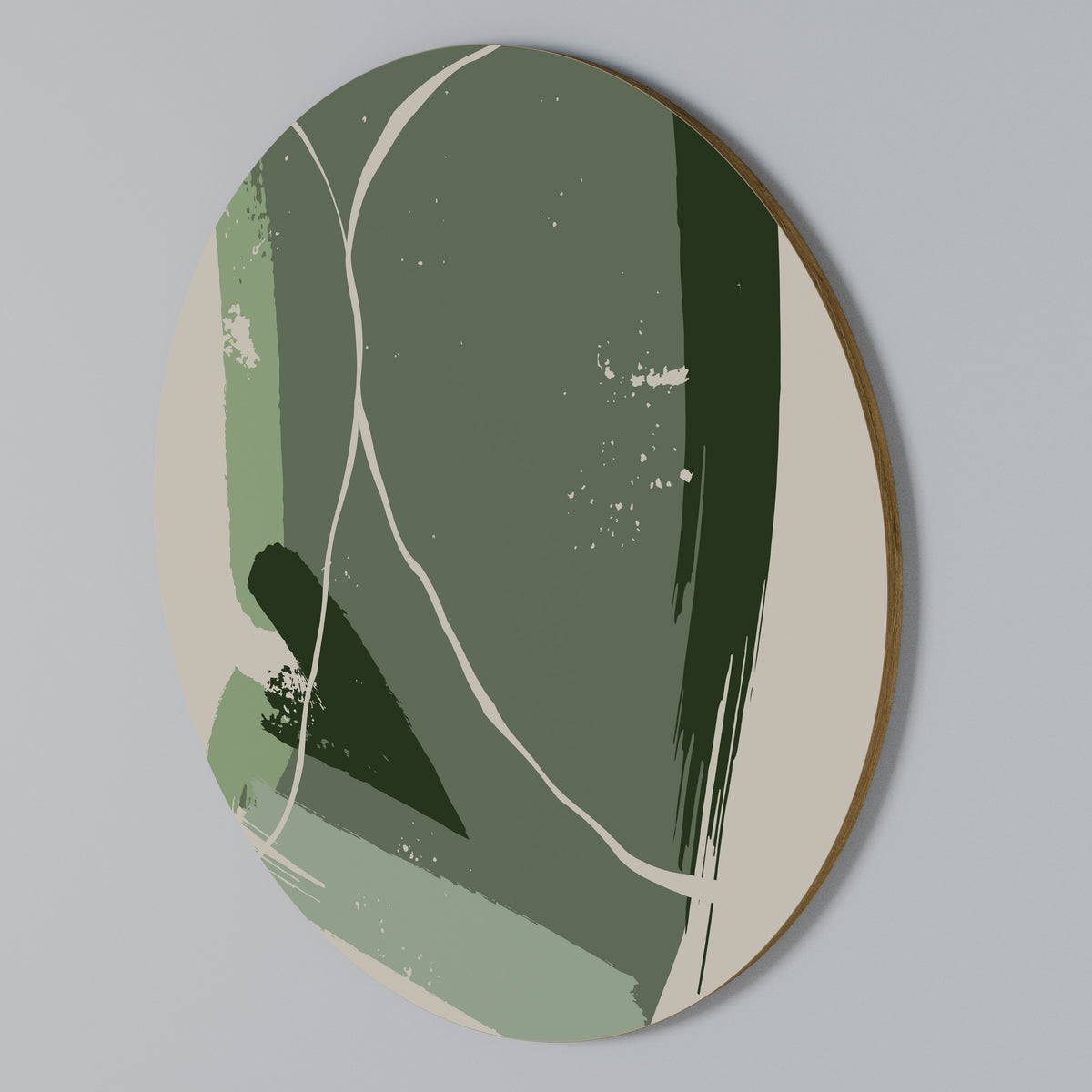 VERDANT HEAVEN Arte de pared redondo