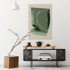 VERDANT HEAVEN Peel and Stick Vertical Poster