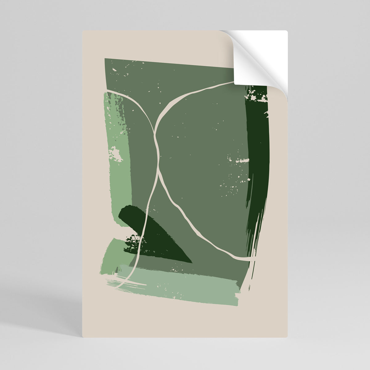 VERDANT HEAVEN Póster adhesivo vertical