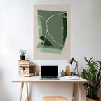 VERDANT HEAVEN Peel and Stick Vertical Poster
