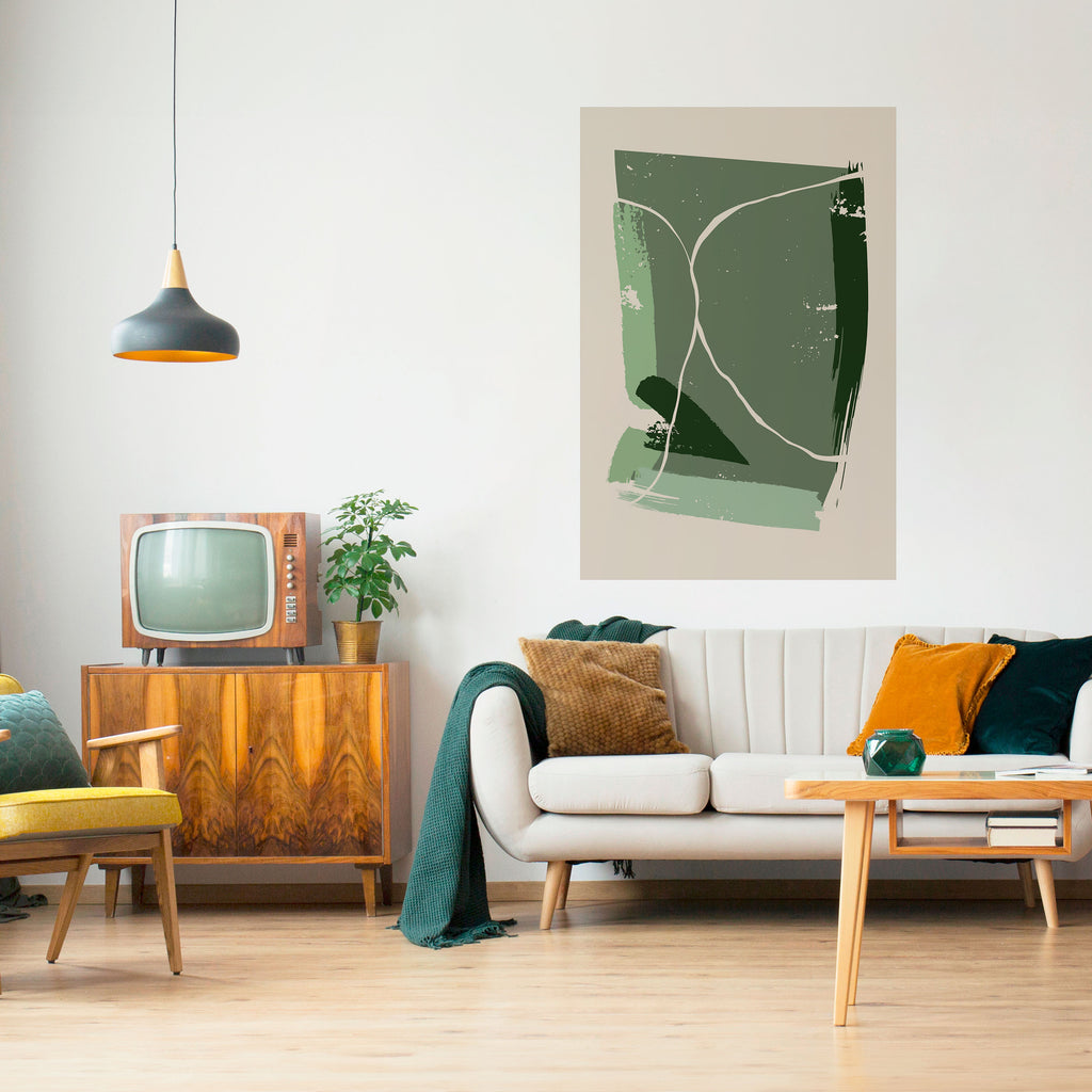 VERDANT HEAVEN Peel and Stick Vertical Poster