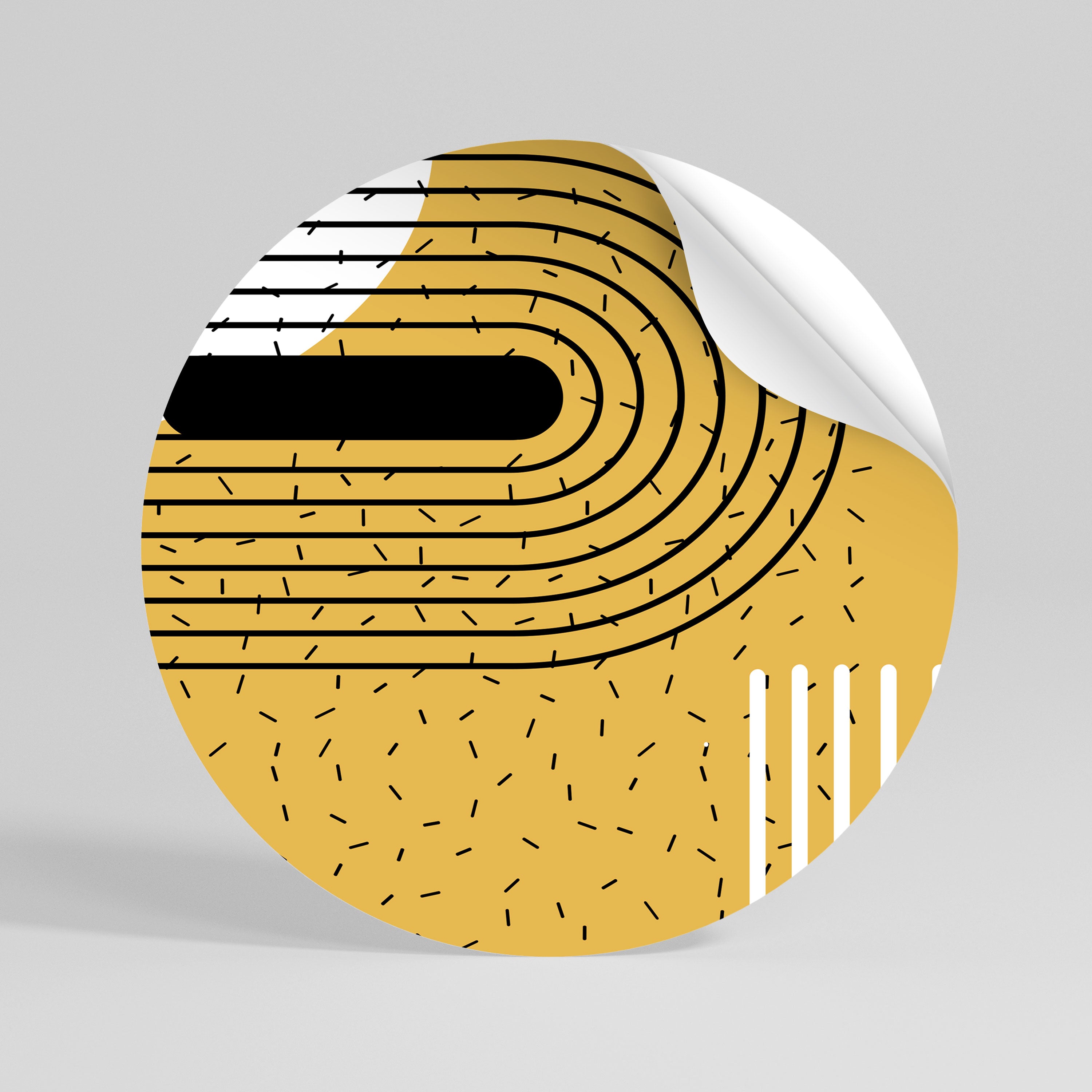 SHAPESHIFT SYMPHONY Vinilo adhesivo redondo