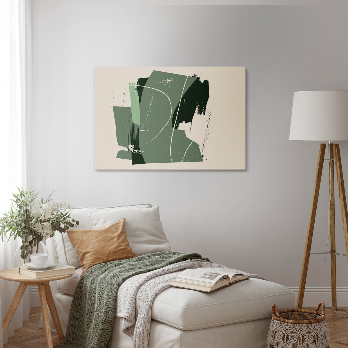 EVERGREEN ESCAPE Cuadro en lienzo horizontal