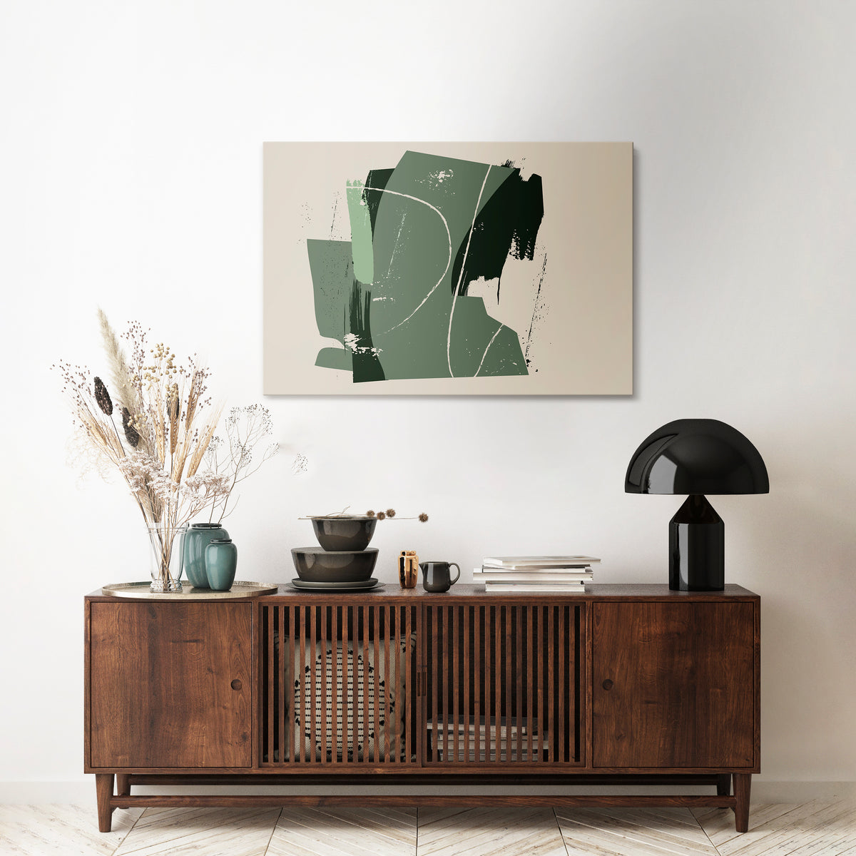 EVERGREEN ESCAPE Cuadro en lienzo horizontal
