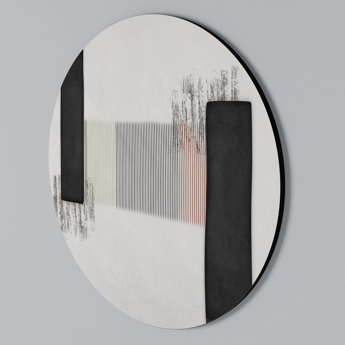 OBDYDIAN PRELUDE Arte de pared redondo