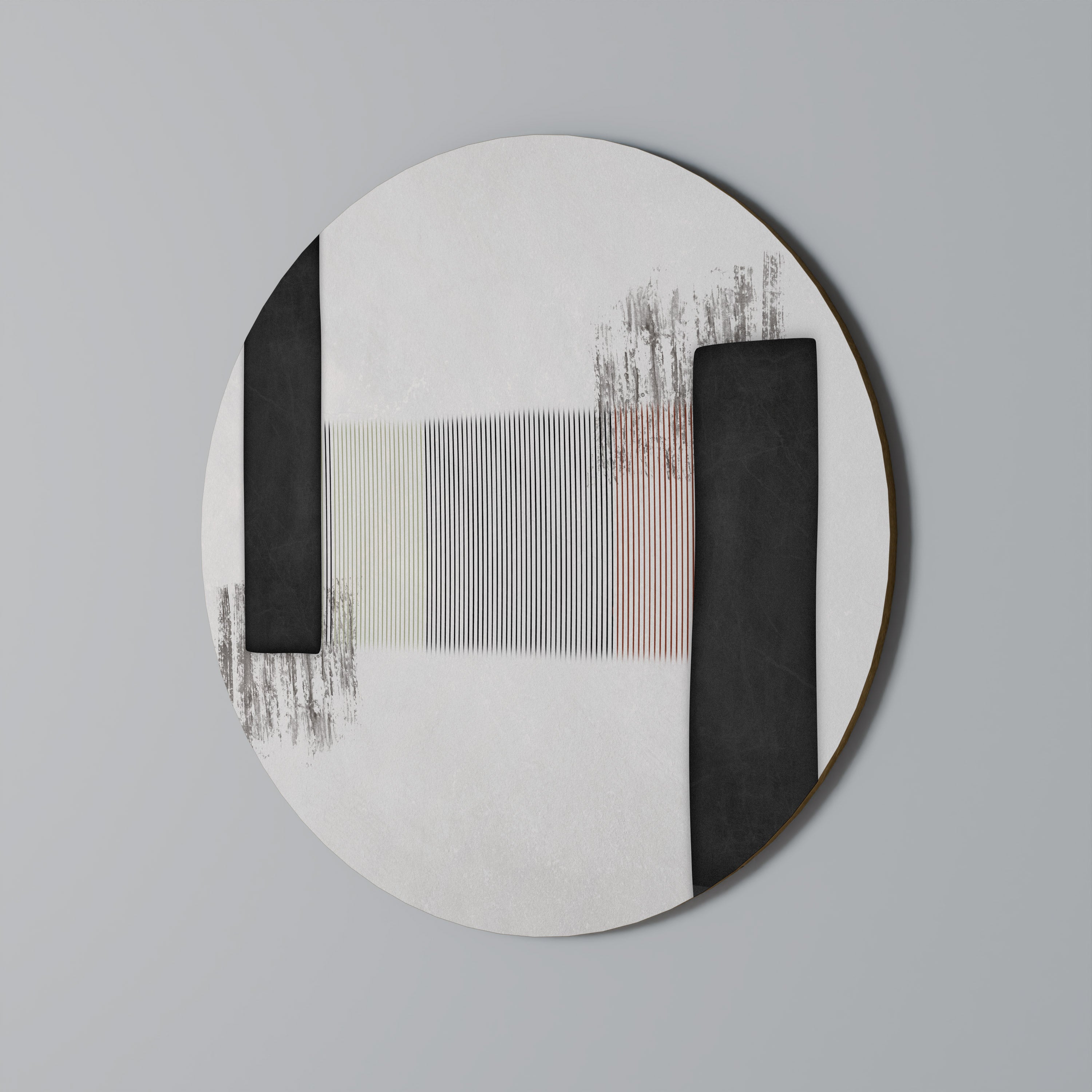 OBDYDIAN PRELUDE Round Wall Art