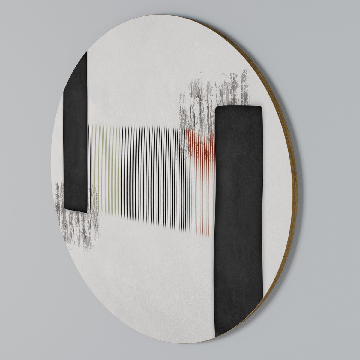 OBDYDIAN PRELUDE Arte de pared redondo