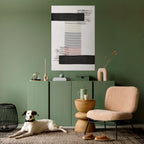 OBDYDIAN PRELUDE Peel and Stick Vertical Poster