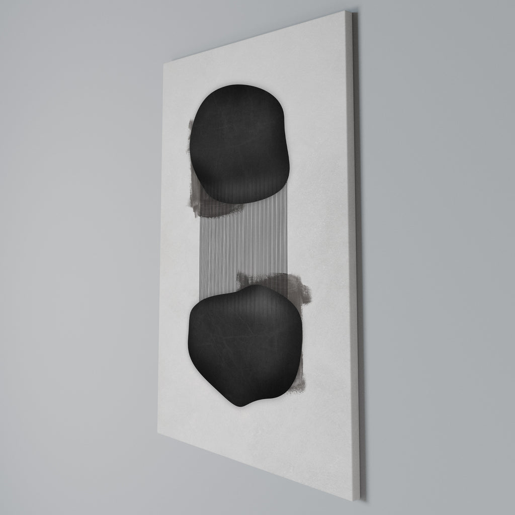 BLACK OVERTURE Cuadro en lienzo vertical