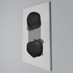 BLACK OVERTURE Cuadro en lienzo vertical