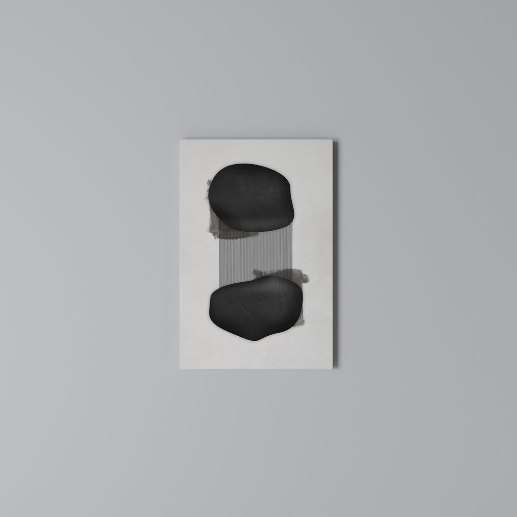 BLACK OVERTURE Cuadro en lienzo vertical