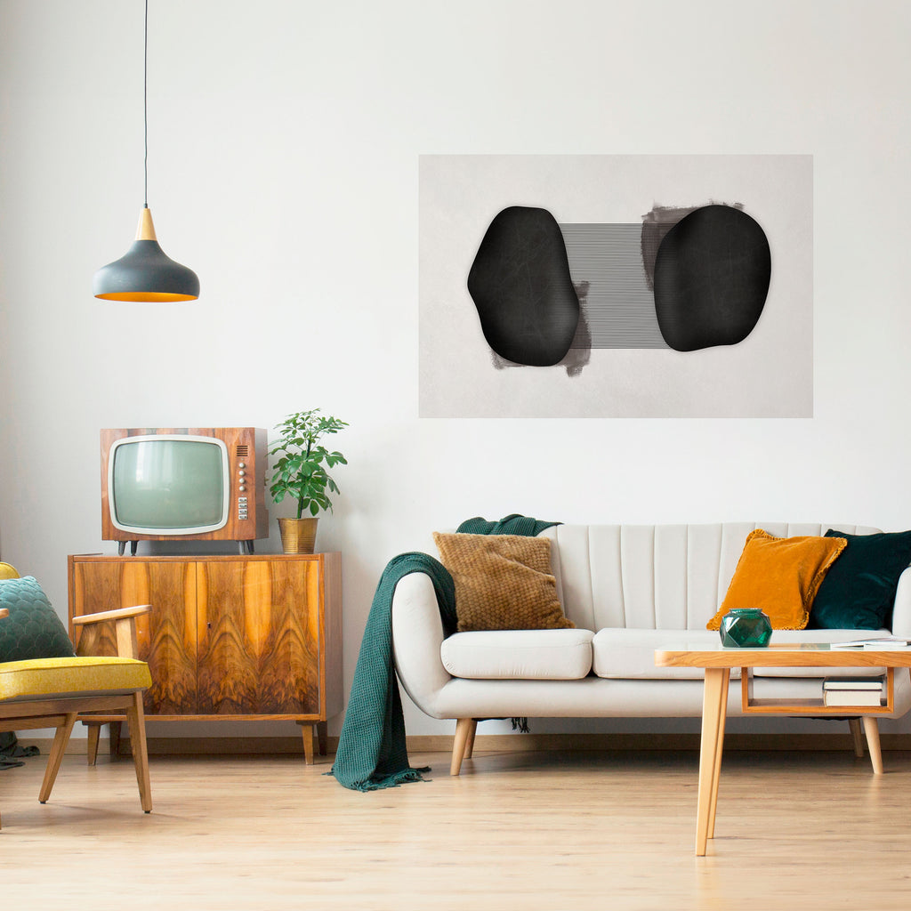 Póster horizontal autoadhesivo de BLACK OVERTURE