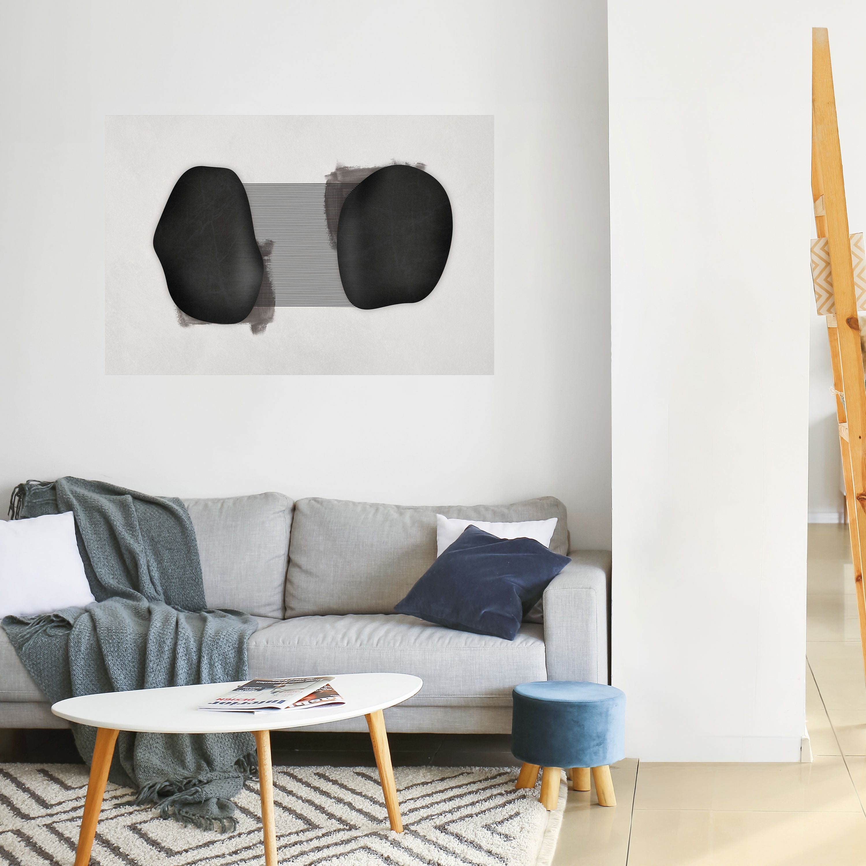 Póster horizontal autoadhesivo de BLACK OVERTURE