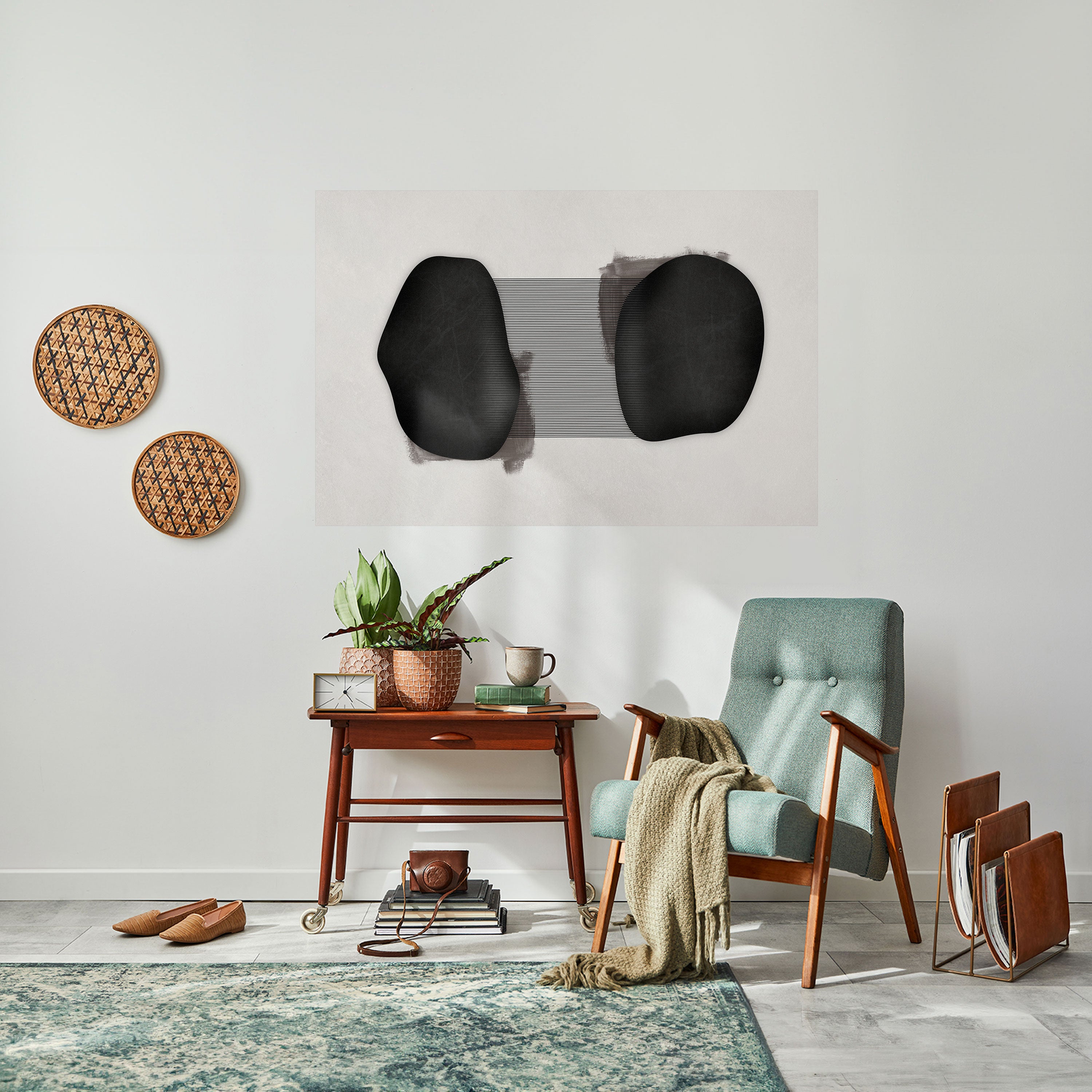 Póster horizontal autoadhesivo de BLACK OVERTURE