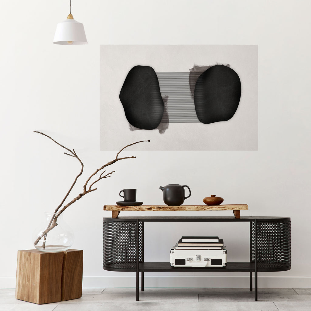 Póster horizontal autoadhesivo de BLACK OVERTURE