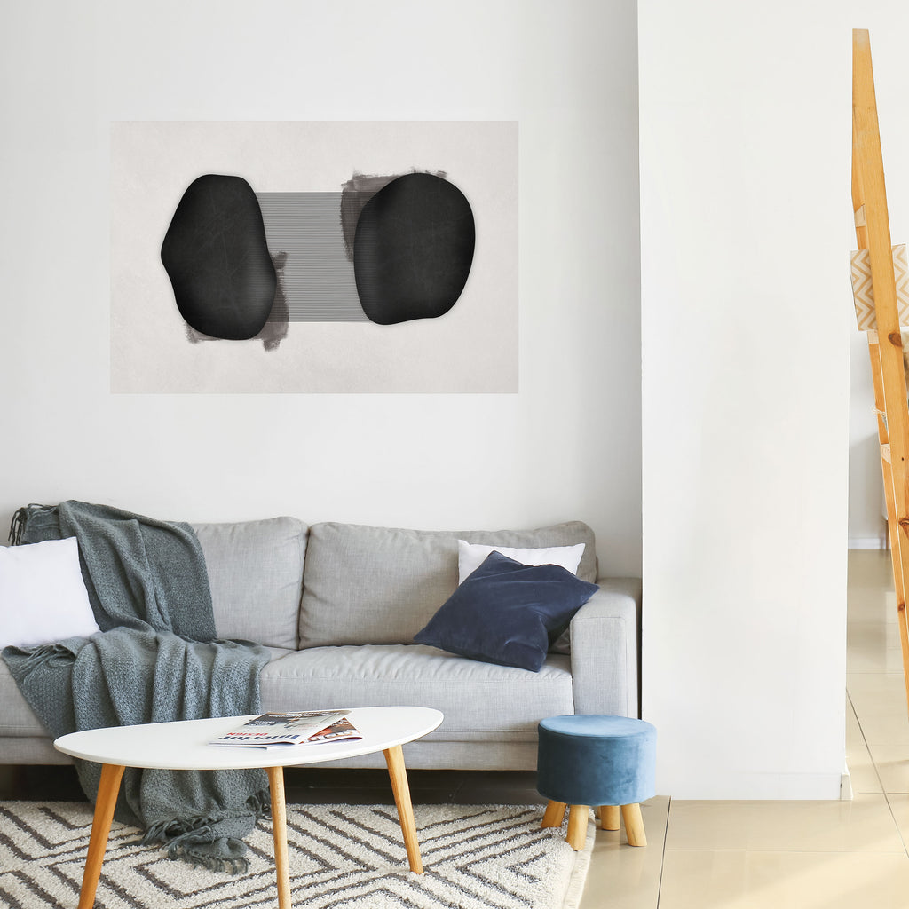 Póster horizontal autoadhesivo de BLACK OVERTURE