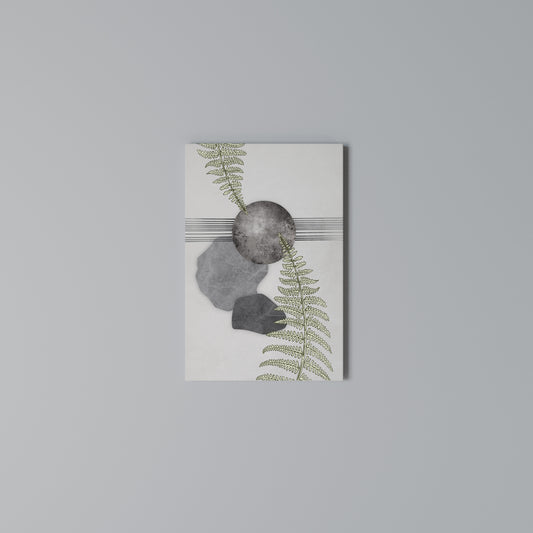 FERN MELANCHOLY Cuadro en lienzo vertical