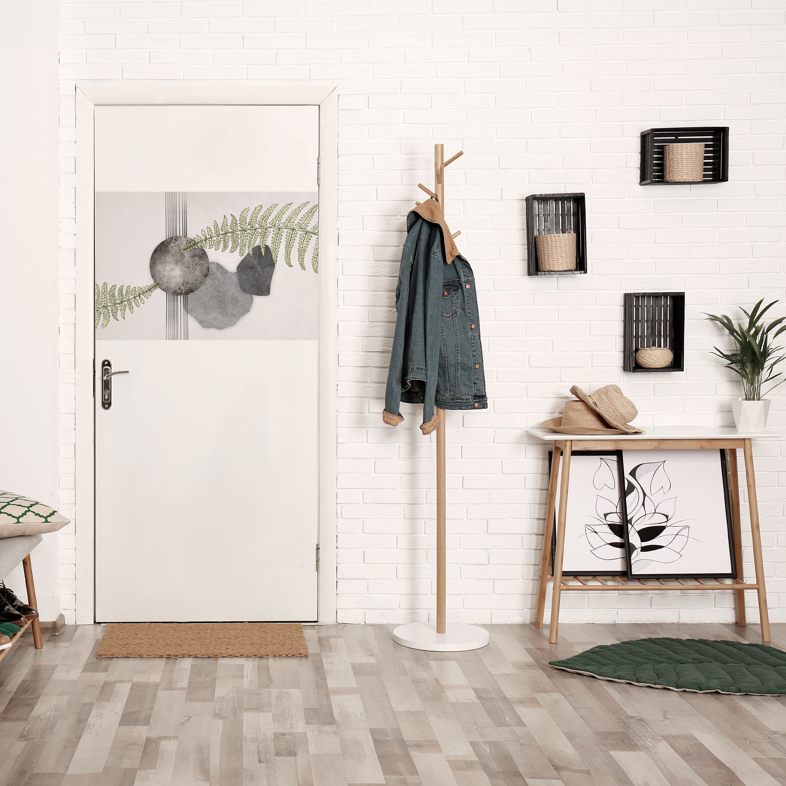 Póster horizontal autoadhesivo MELANCÓLICA DE HELECHO