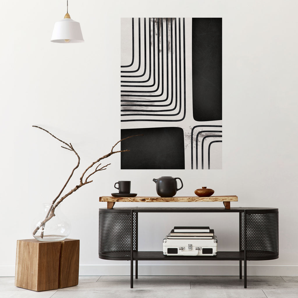 DARKSIDE OF THE LINE Peel and Stick Vertical Poster