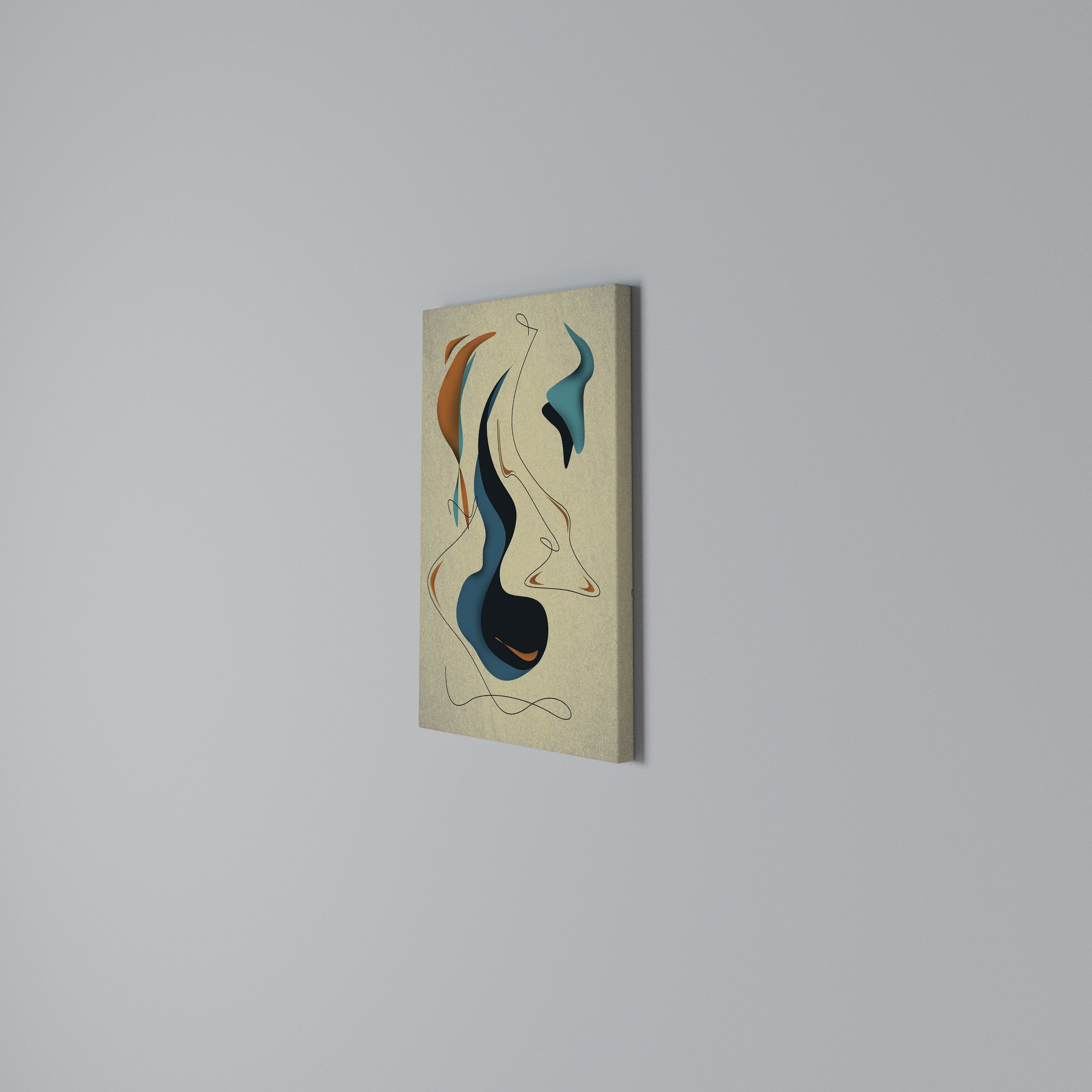 DREAMY DAZE Vertical Canvas Print