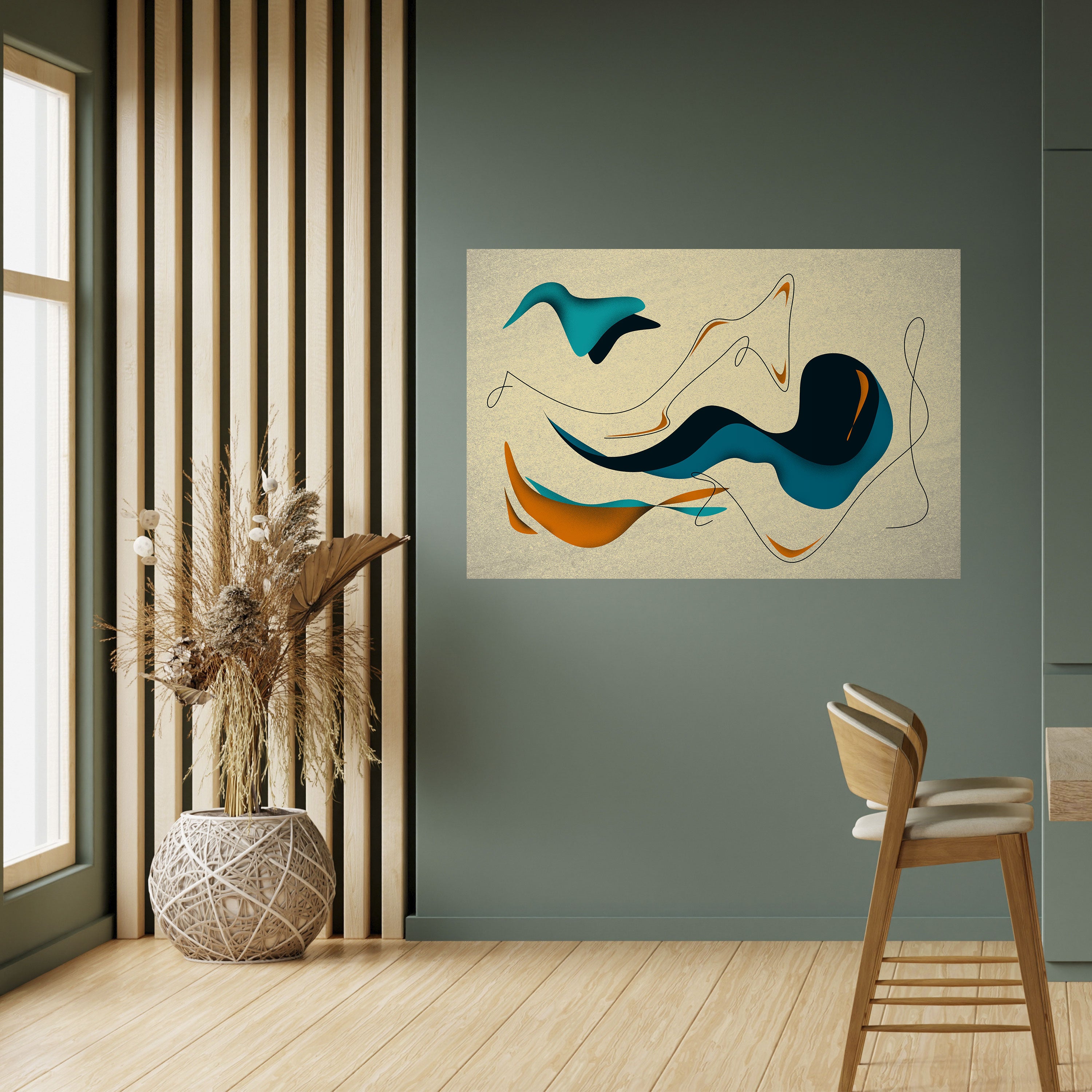 Póster horizontal autoadhesivo DREAMY DAZE