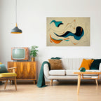 DREAMY DAZE Peel and Stick Horizontal Poster