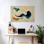 DREAMY DAZE Peel and Stick Horizontal Poster