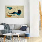 DREAMY DAZE Peel and Stick Horizontal Poster