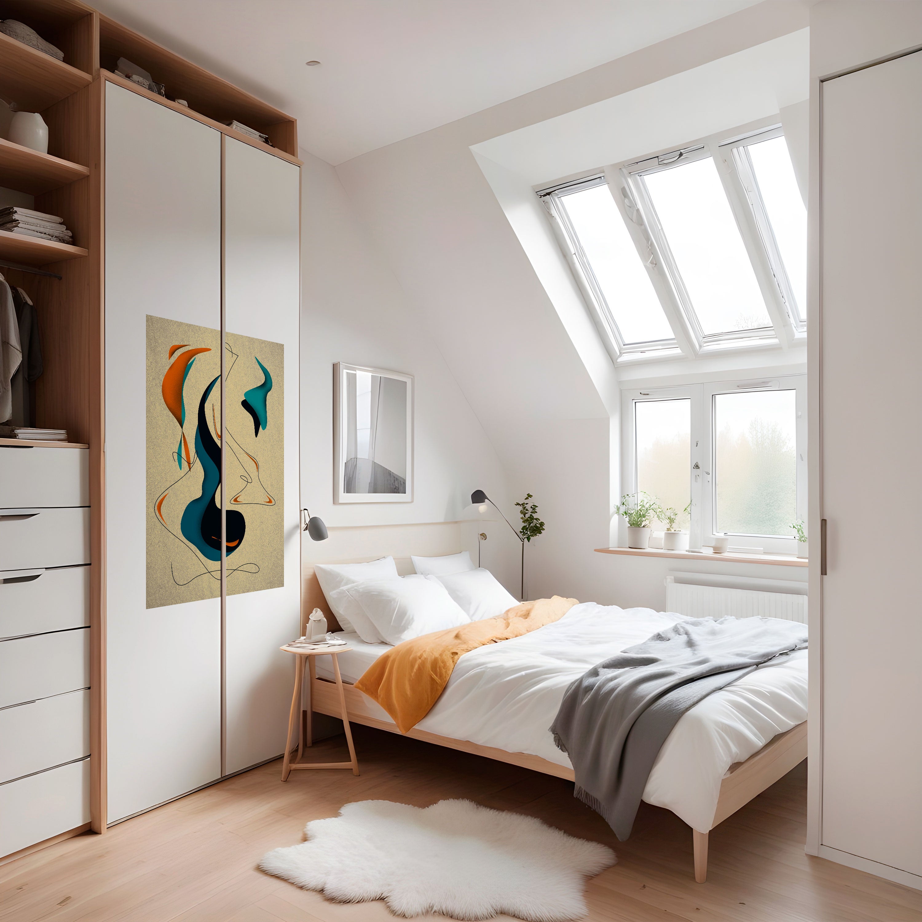 DREAMY DAZE Peel and Stick Vertical Poster