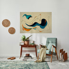 DREAMY DAZE Peel and Stick Horizontal Poster