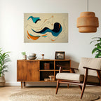 DREAMY DAZE Peel and Stick Horizontal Poster