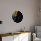 SILHOUETTE SONATA Round Wall Art