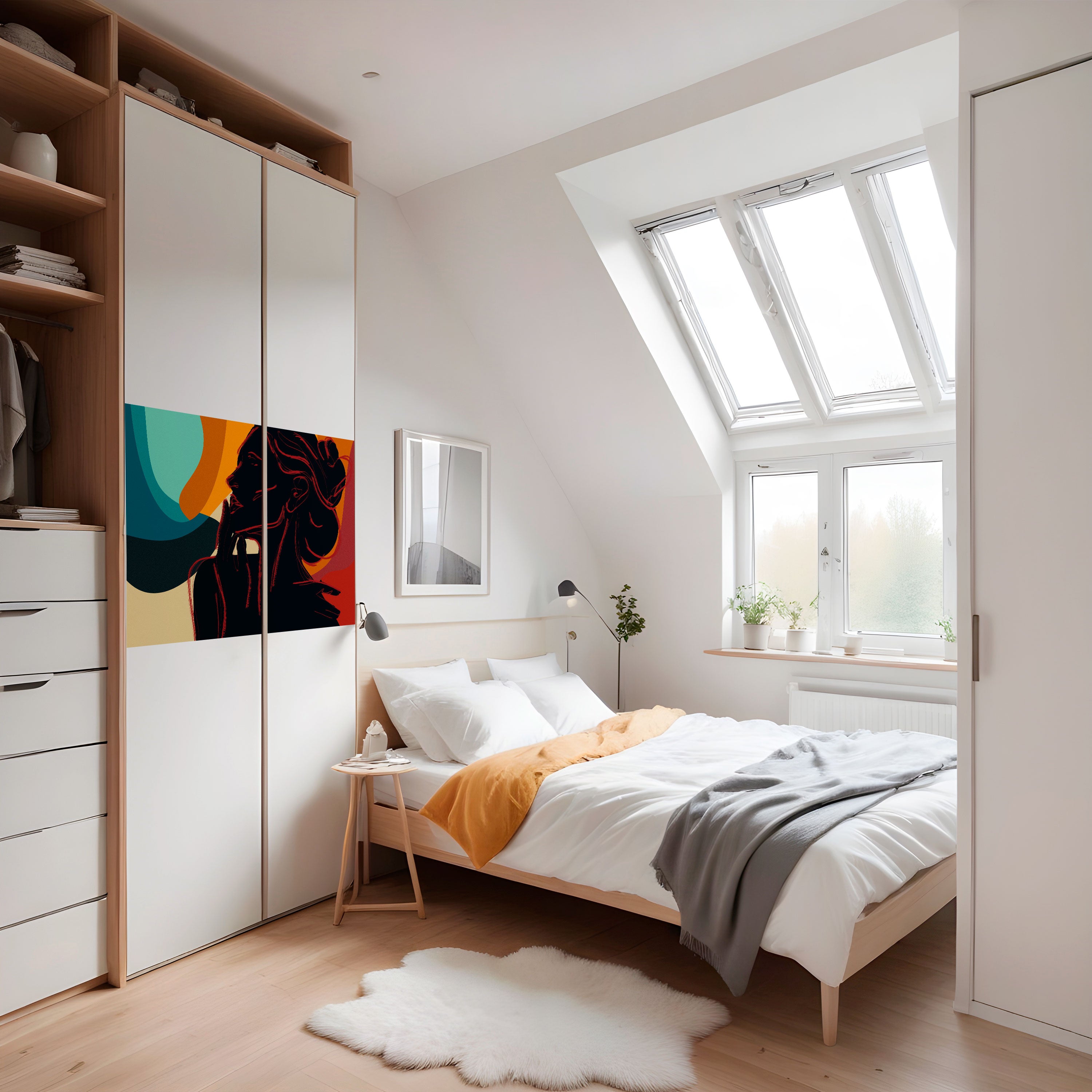 Póster horizontal autoadhesivo de SILHOUETTE SONATA