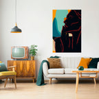 SILHOUETTE SONATA Póster Vertical Adhesivo