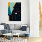 SILHOUETTE SONATA Póster Vertical Adhesivo